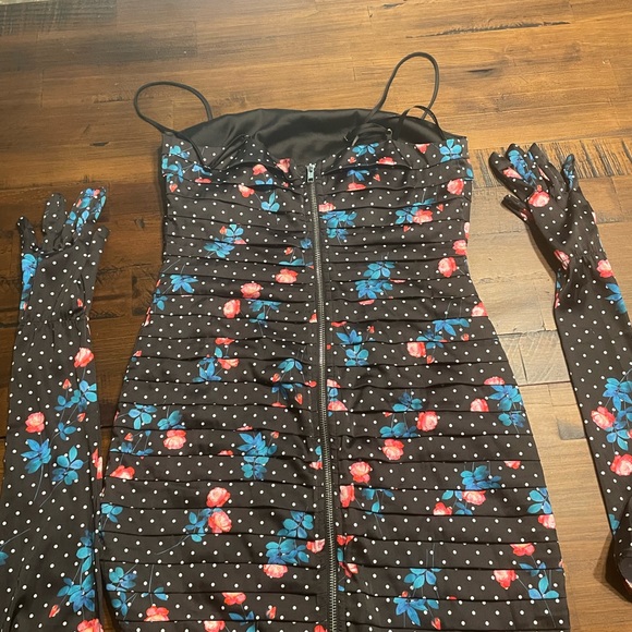 For Love & Lemon Posey Mini Dress (Medium) - Picture 3 of 3